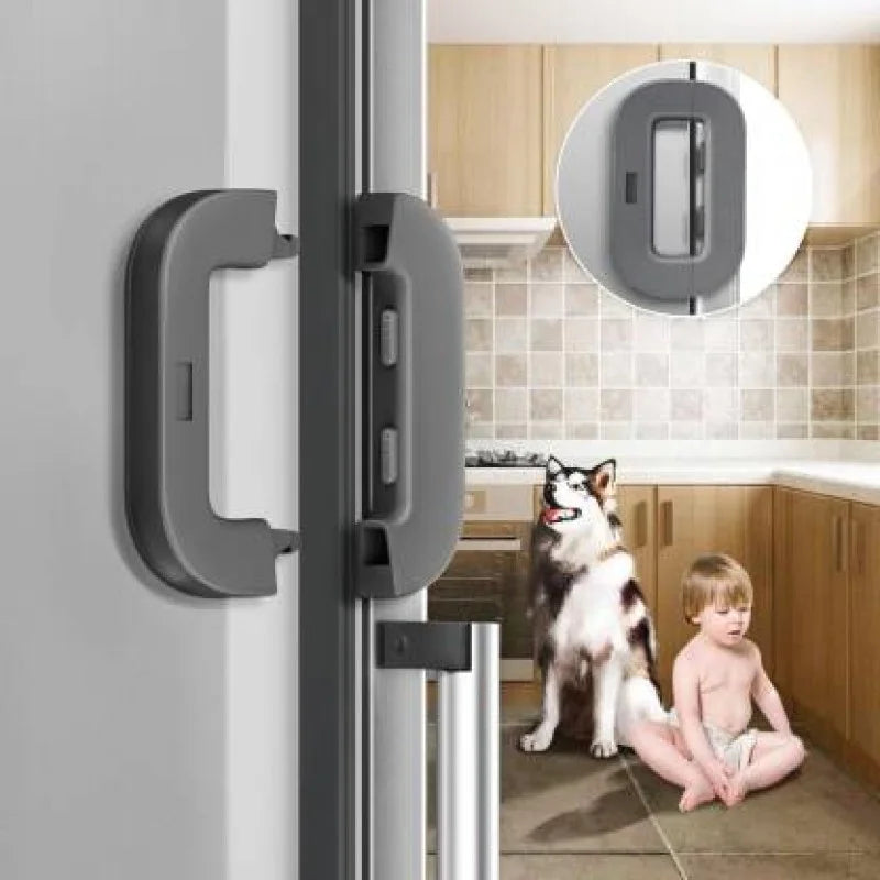 Baby Safety Fridge Lock – Self-Adhesive Refrigerator Door Lock