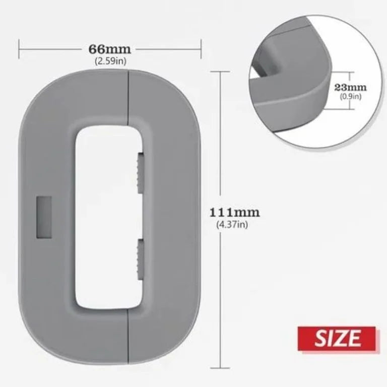 Baby Safety Fridge Lock – Self-Adhesive Refrigerator Door Lock