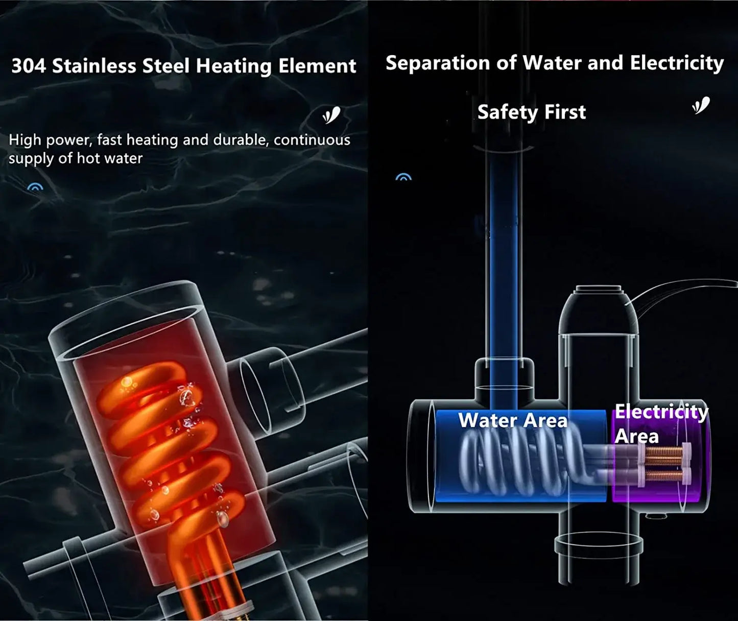 Instant Hot Water Faucet Tap | Electric Geyser Tap|instant hot water tap