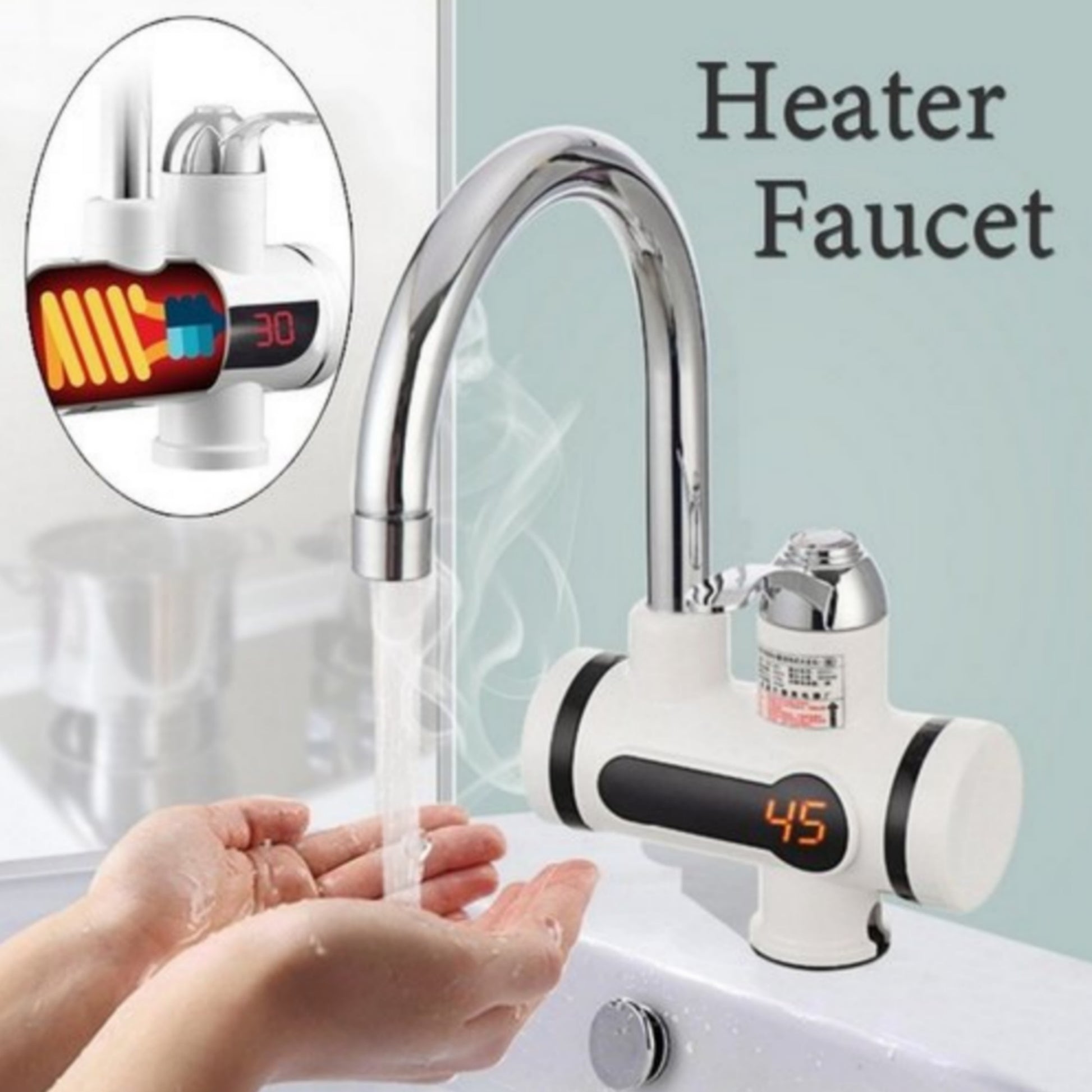 Instant Hot Water Faucet Tap | Electric Geyser Tap|instant hot water tap