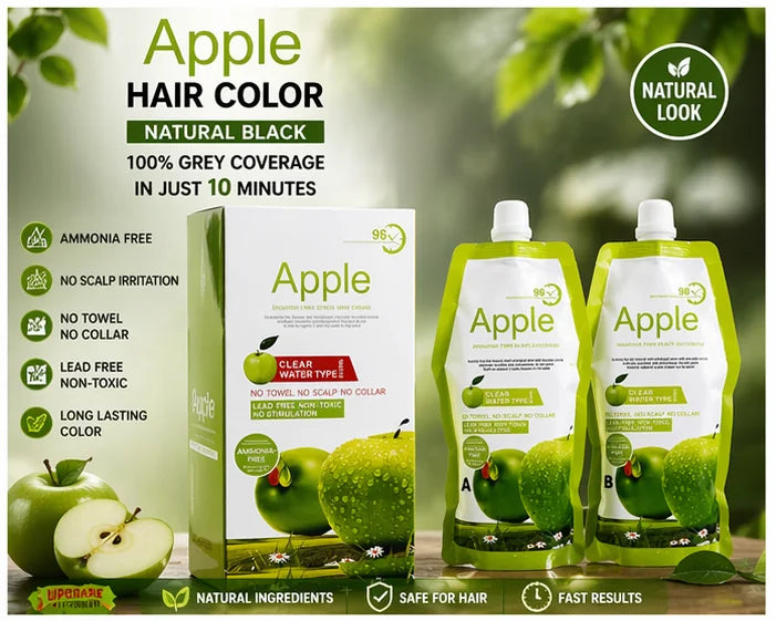 Apple Hair Color – Ammonia Free-100% Original